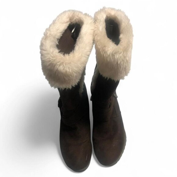 AE 00s Wedge Fur Boots - Picture 4 of 7